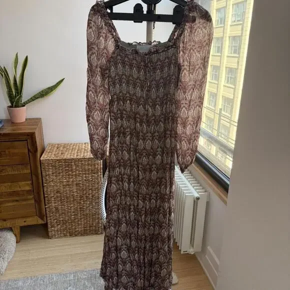 Hill house scarlett long sleeve maxi dress - Picture 5 of 5